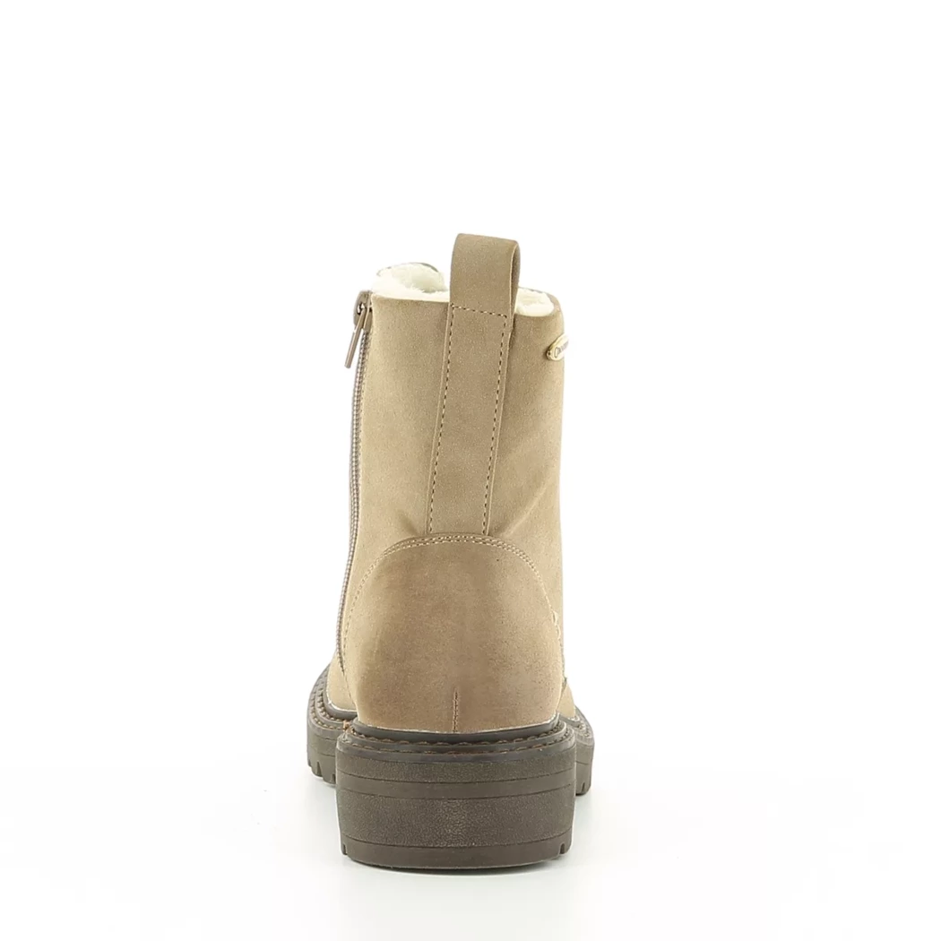 Image (3) de la chaussures Cimarron - Bottines Taupe en Cuir synthétique