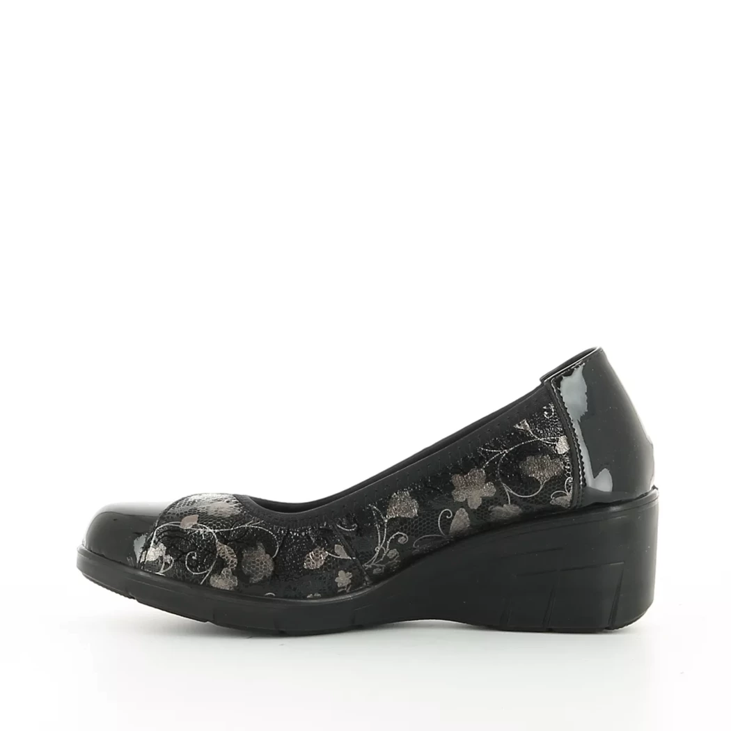 Image (4) de la chaussures Florège - Escarpins Noir en Multi-Matières