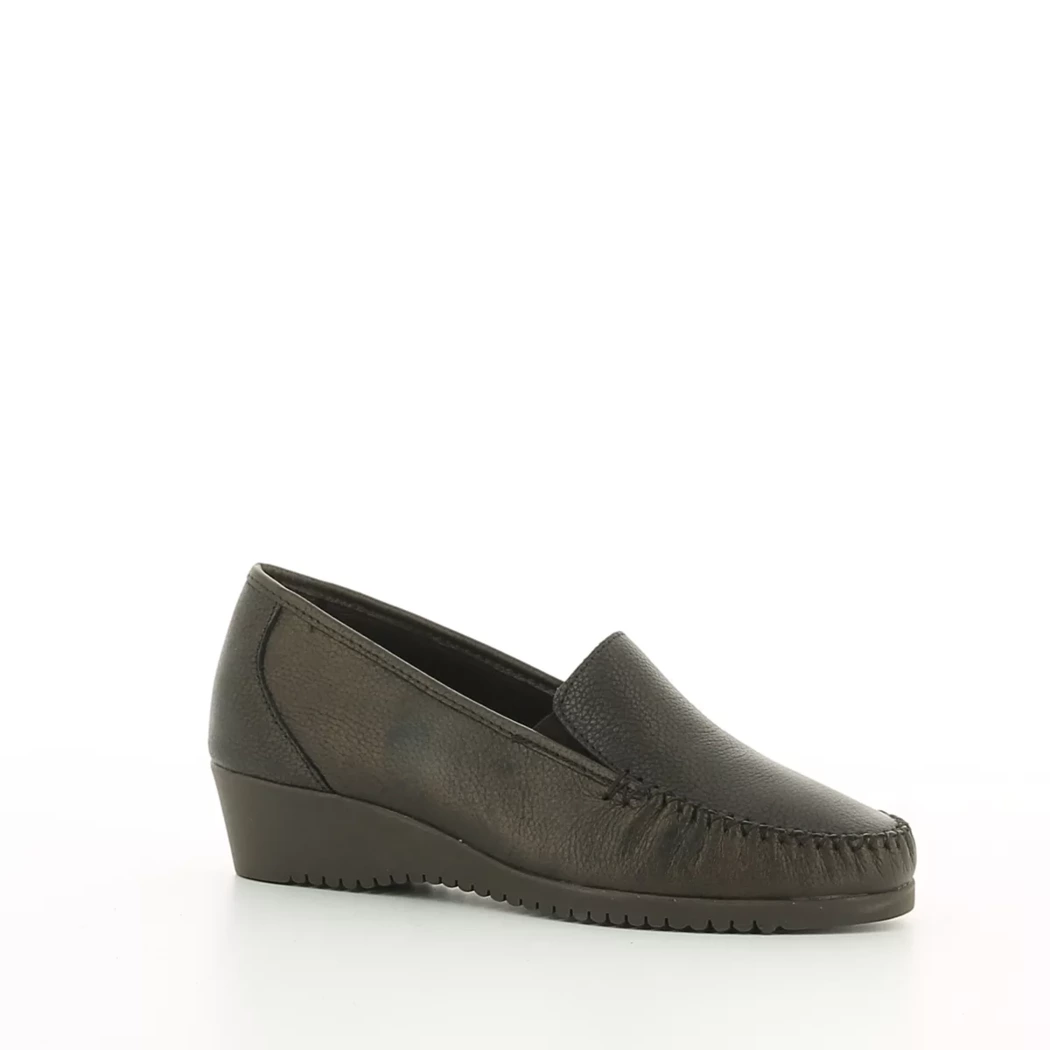 Image (1) de la chaussures Kiarflex - Mocassins Or / Bronze / Platine en Cuir