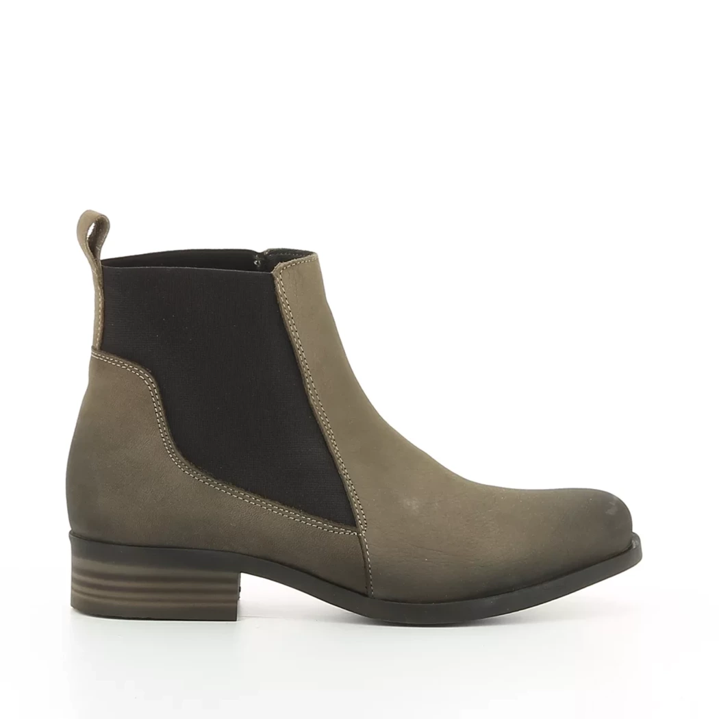 Image (2) de la chaussures Women Office - Boots Taupe en Cuir