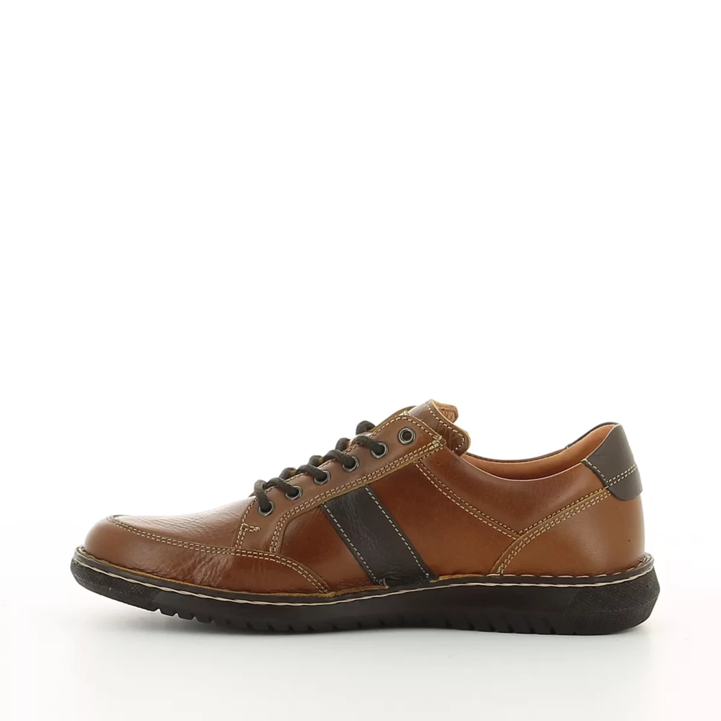 Image (4) de la chaussures Soft Land - Chaussures à lacets Cuir naturel / Cognac en Cuir