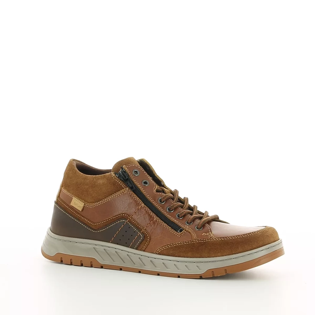 Image (1) de la chaussures Soft Land - Bottines Cuir naturel / Cognac en Cuir