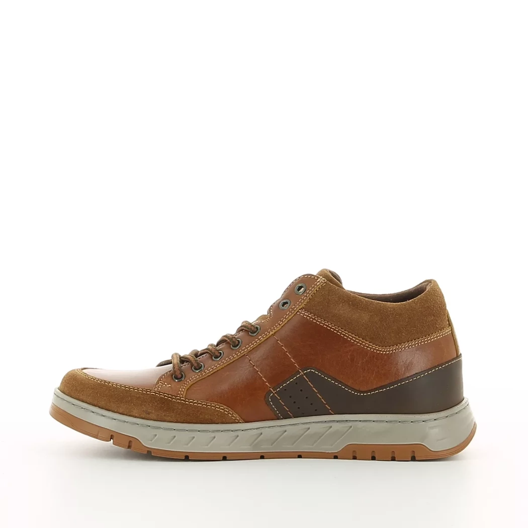 Image (4) de la chaussures Soft Land - Bottines Cuir naturel / Cognac en Cuir