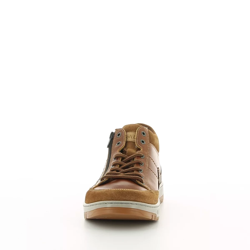 Image (5) de la chaussures Soft Land - Bottines Cuir naturel / Cognac en Cuir
