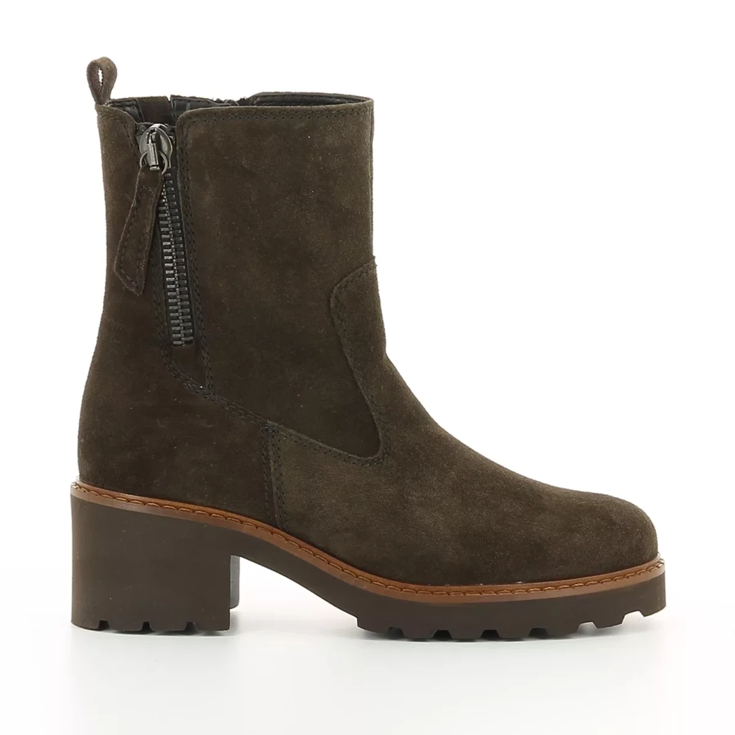 Image (2) de la chaussures Gabor - Boots Marron en Cuir nubuck