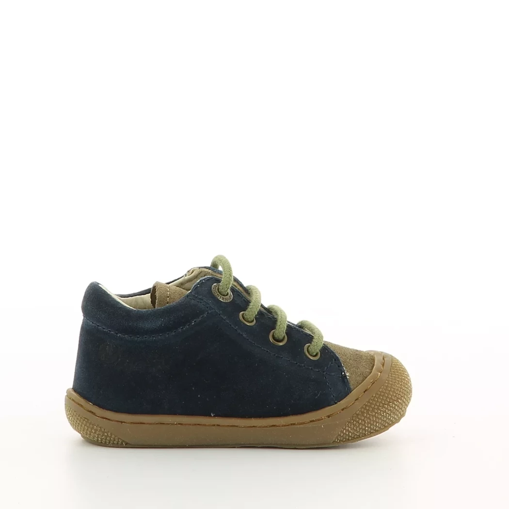 Image (2) de la chaussures Naturino - Bottines Bleu en Cuir nubuck Image (2) de la chaussures Naturino - Bottines Bleu en Cuir nubuck