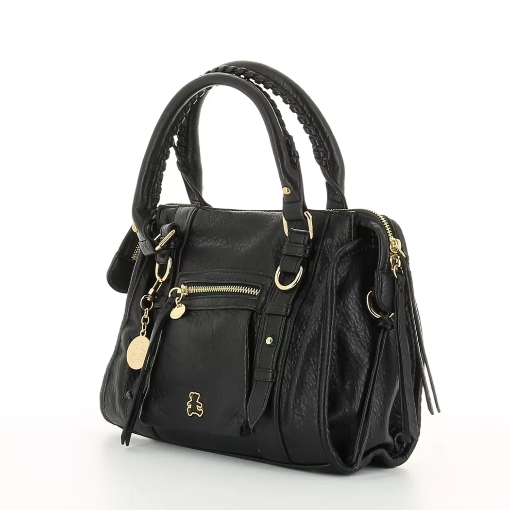 Image (3) de la chaussures Lulu Castagnette - Sacs à main Noir en Cuir synthétique