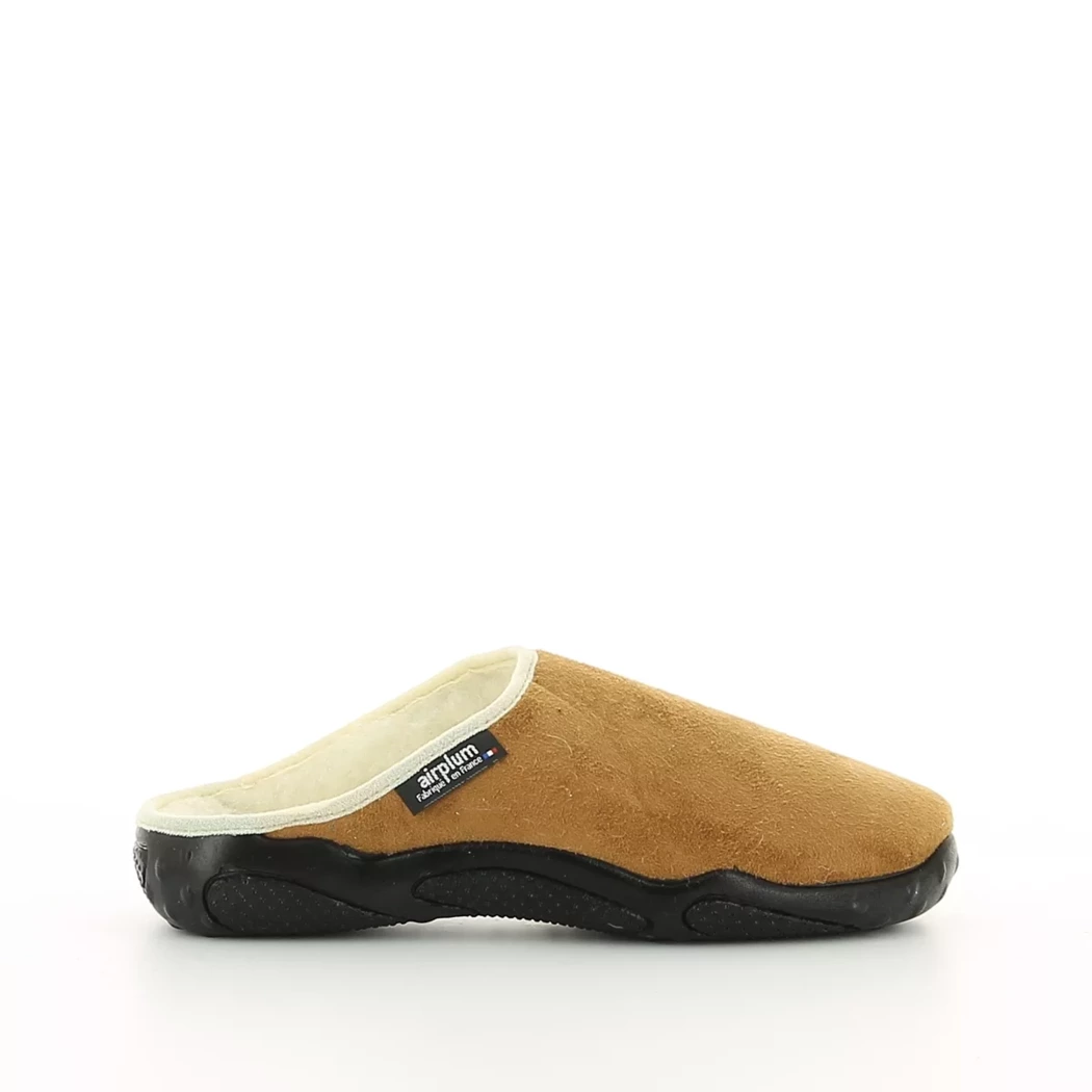 Image (2) de la chaussures Airplum - Pantoufles et Chaussons Cuir naturel / Cognac en Textile Image (2) de la chaussures Airplum - Pantoufles et Chaussons Cuir naturel / Cognac en Textile