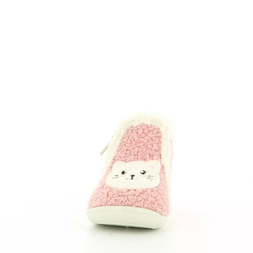 Image (5) de la chaussures Bossi - Pantoufles et Chaussons Rose en Textile