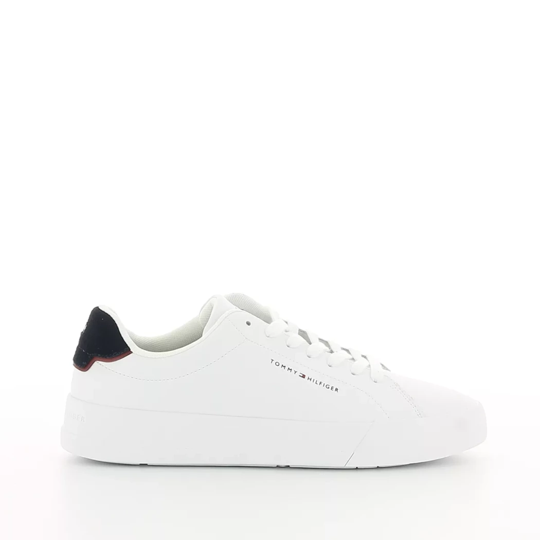Image (2) de la chaussures Tommy Hilfiger - Baskets Blanc en Cuir
