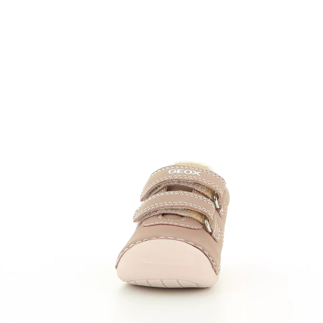 Image (5) de la chaussures Geox - Bottines Rose en Cuir nubuck