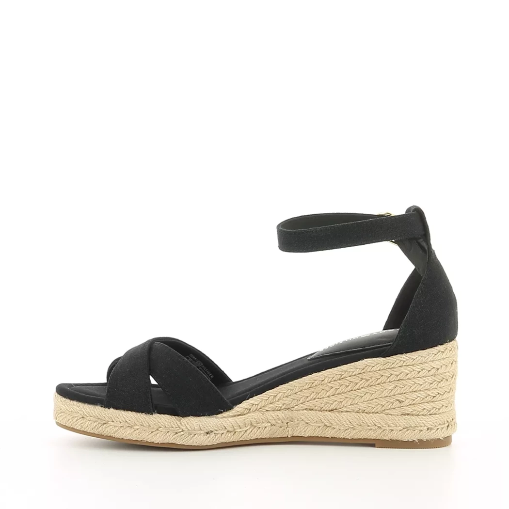 Image (4) de la chaussures Tommy Hilfiger - Sandales et Nu-Pieds Noir en Textile