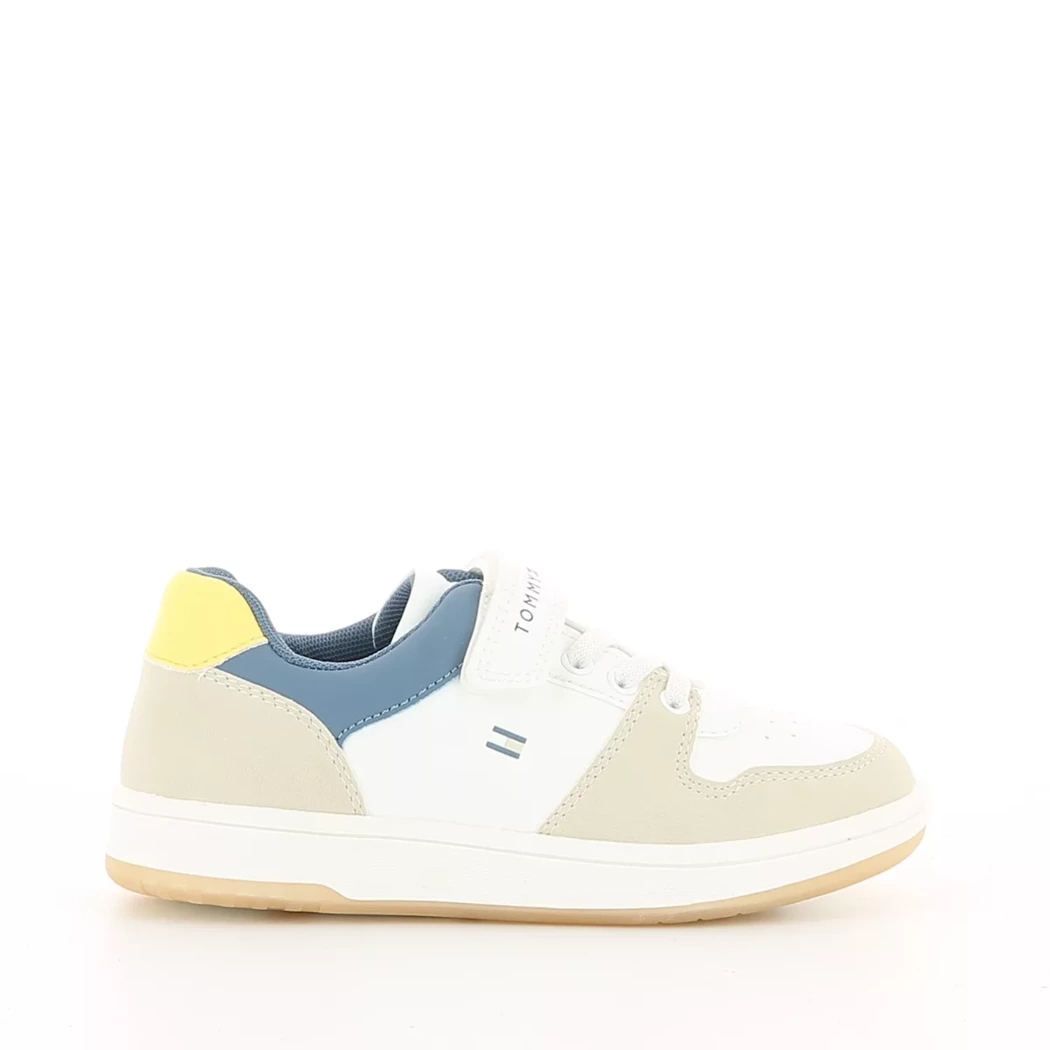 Image (2) de la chaussures Tommy Hilfiger - Baskets Blanc en Cuir synthétique