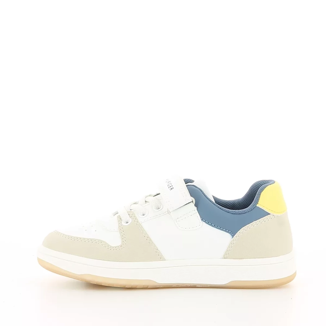 Image (4) de la chaussures Tommy Hilfiger - Baskets Blanc en Cuir synthétique