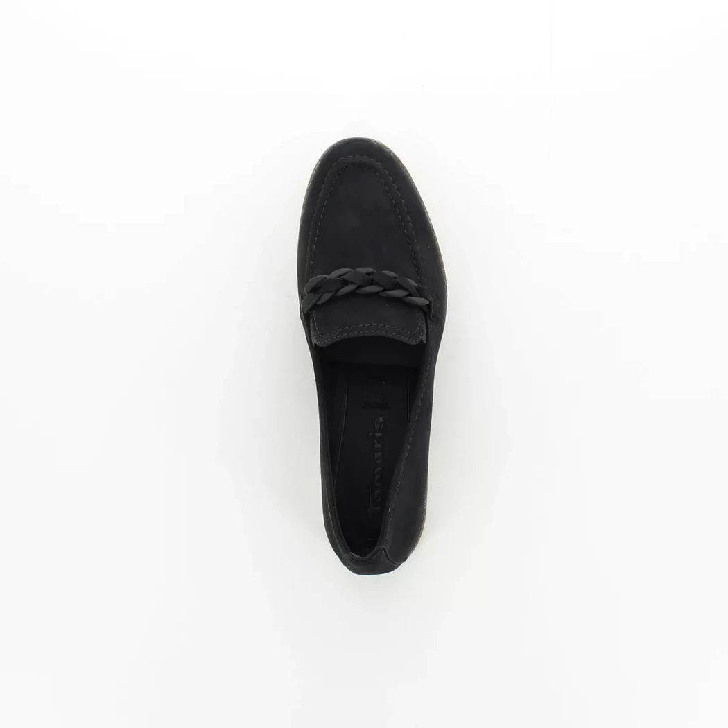 Image (6) de la chaussures Tamaris - Mocassins Bleu en Cuir nubuck