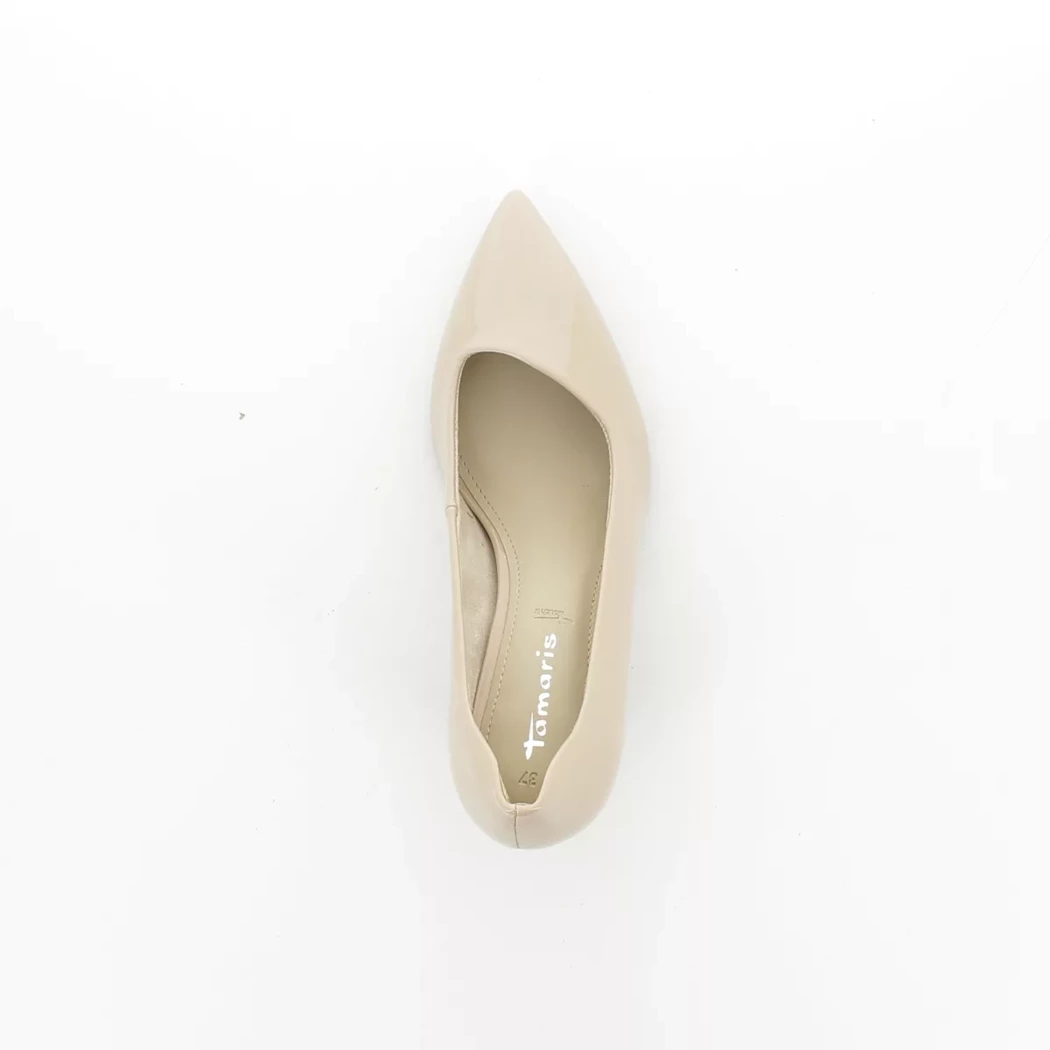 Image (6) de la chaussures Tamaris - Escarpins Beige en Cuir synthétique