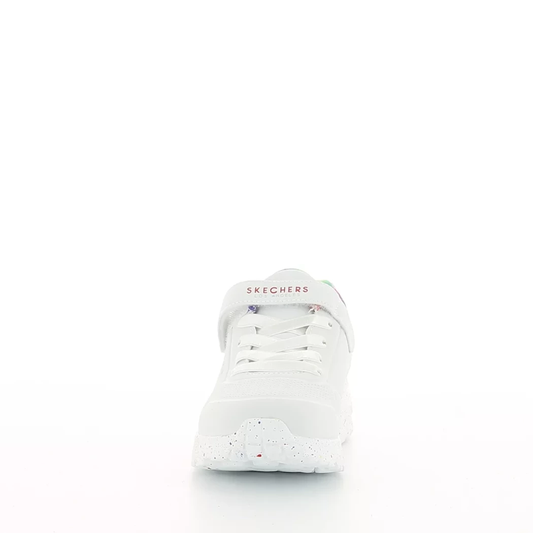 Image (5) de la chaussures Skechers - Baskets Blanc en Cuir synthétique