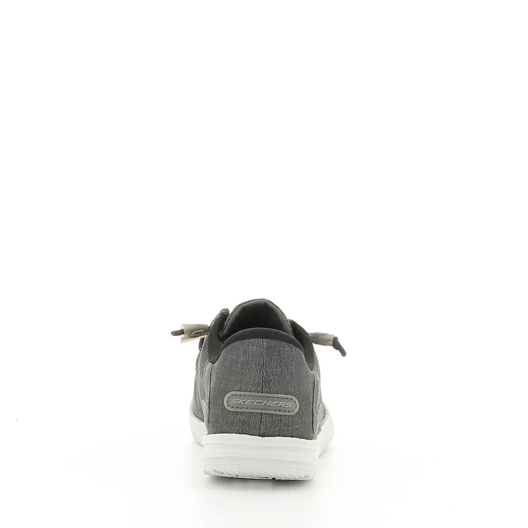Image (3) de la chaussures Skechers - Baskets Gris en Textile