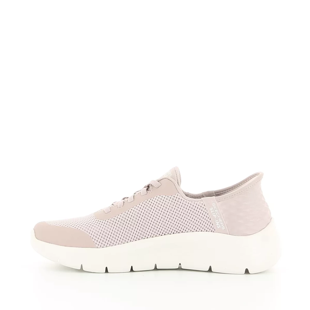 Image (4) de la chaussures Skechers - Baskets Rose en Textile