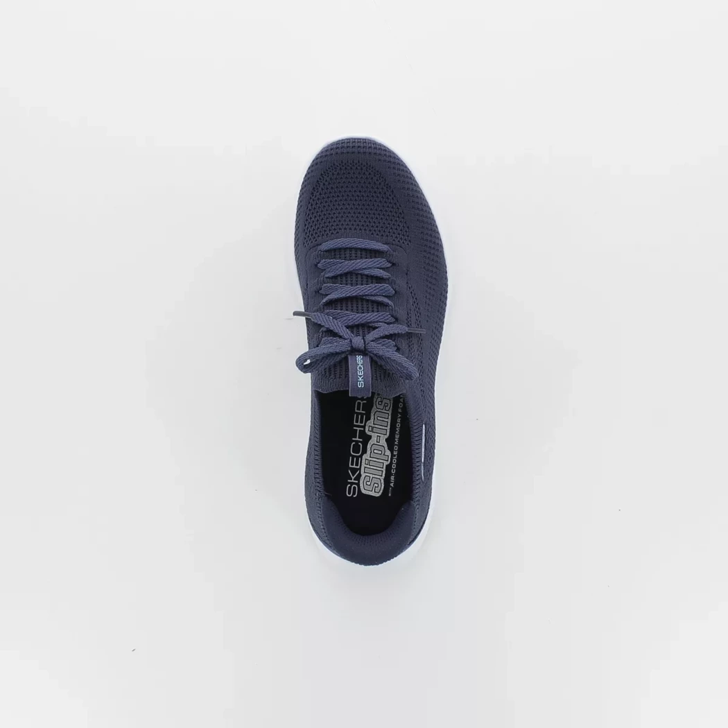 Image (6) de la chaussures Skechers - Baskets Bleu en Textile