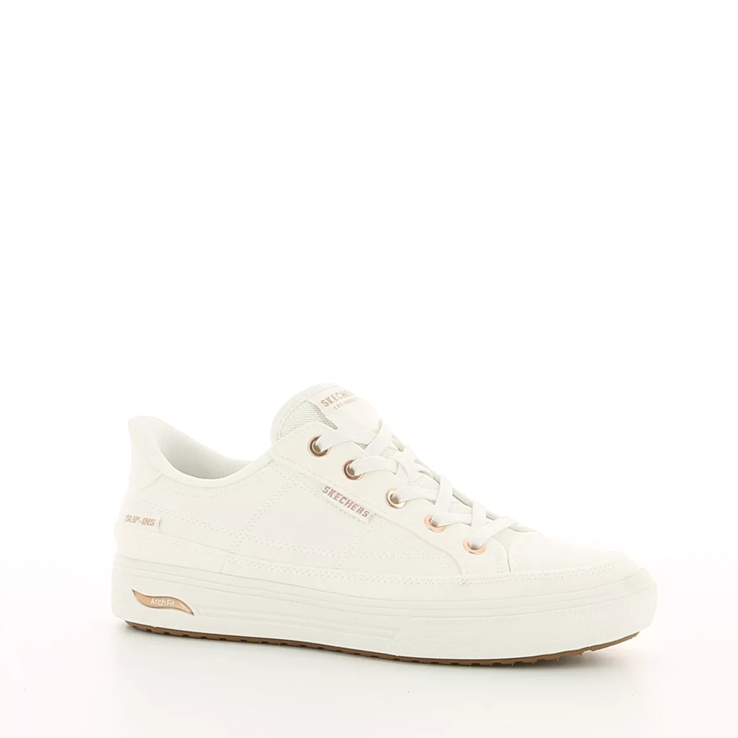 Image (1) de la chaussures Skechers - Baskets Blanc en Textile
