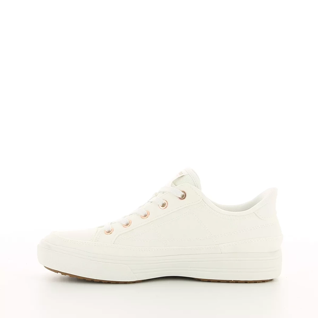 Image (4) de la chaussures Skechers - Baskets Blanc en Textile