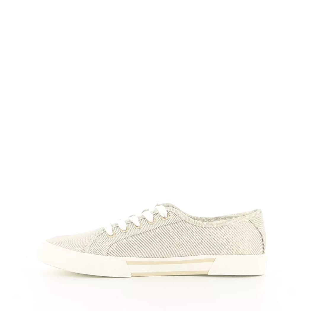 Image (4) de la chaussures Pepe Jeans - Baskets Or / Bronze / Platine en Textile