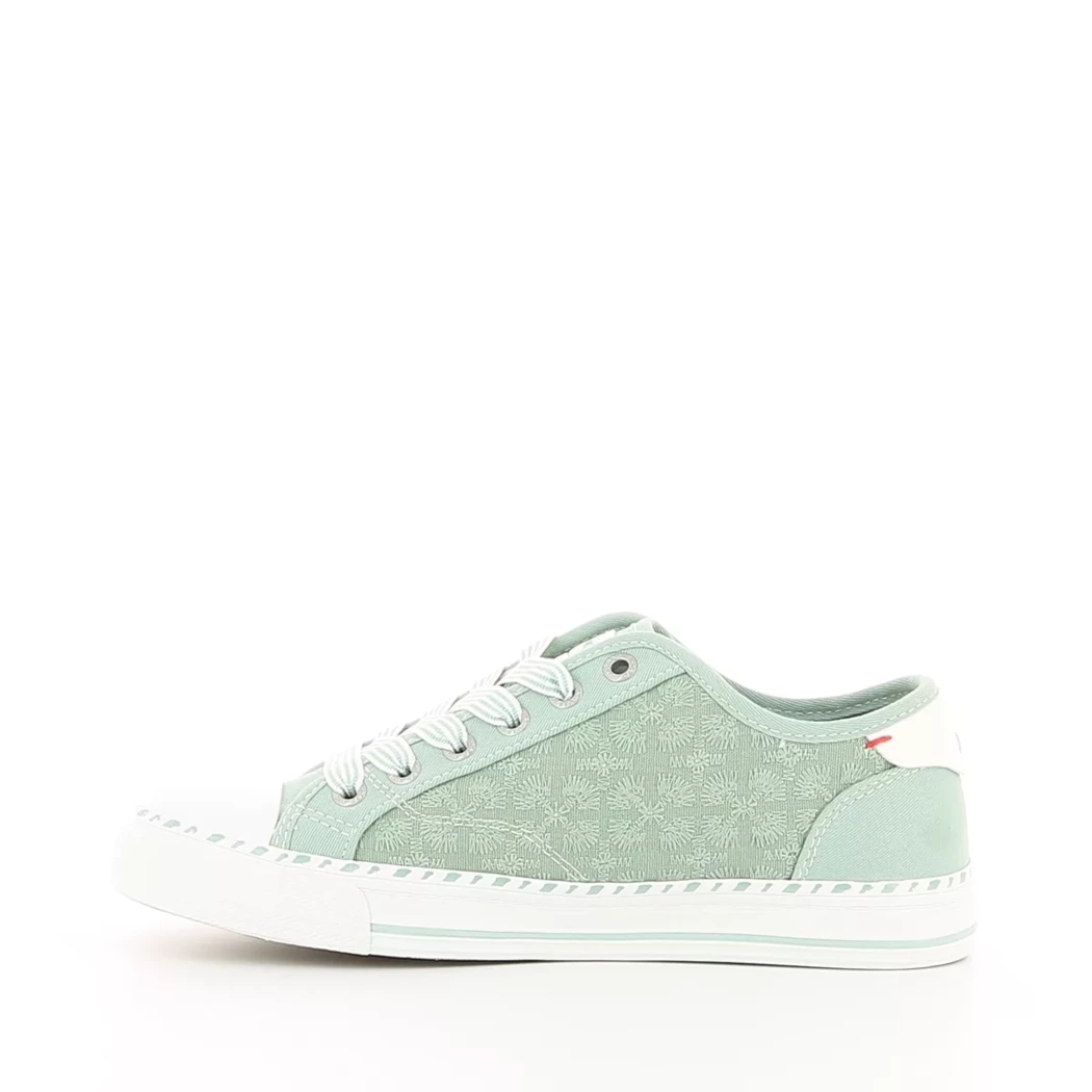 Image (4) de la chaussures Mustang - Baskets Vert en Textile
