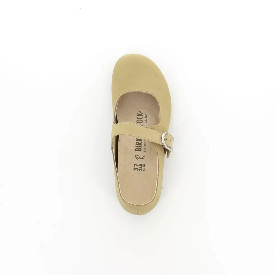 Image (6) de la chaussures Birkenstock - Ballerines Taupe en Cuir nubuck