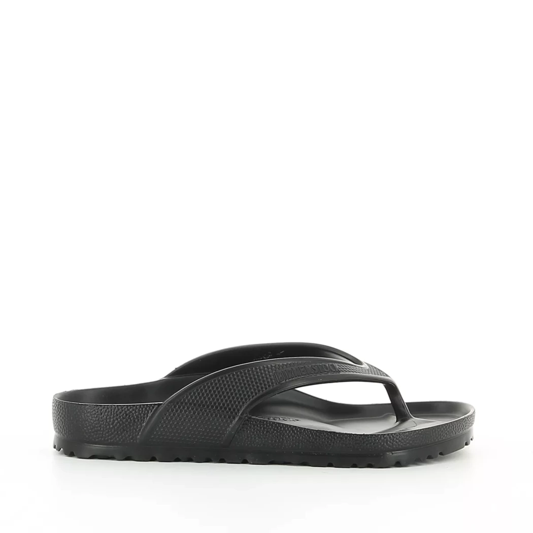 Image (2) de la chaussures Birkenstock - Tongs et Plage Noir en Caoutchouc