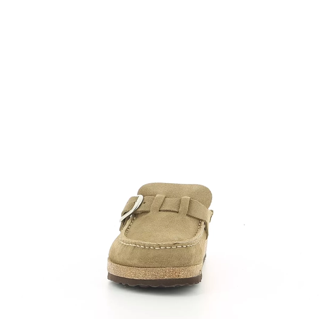 Image (5) de la chaussures Birkenstock - Mules et Sabots Marron en Cuir nubuck