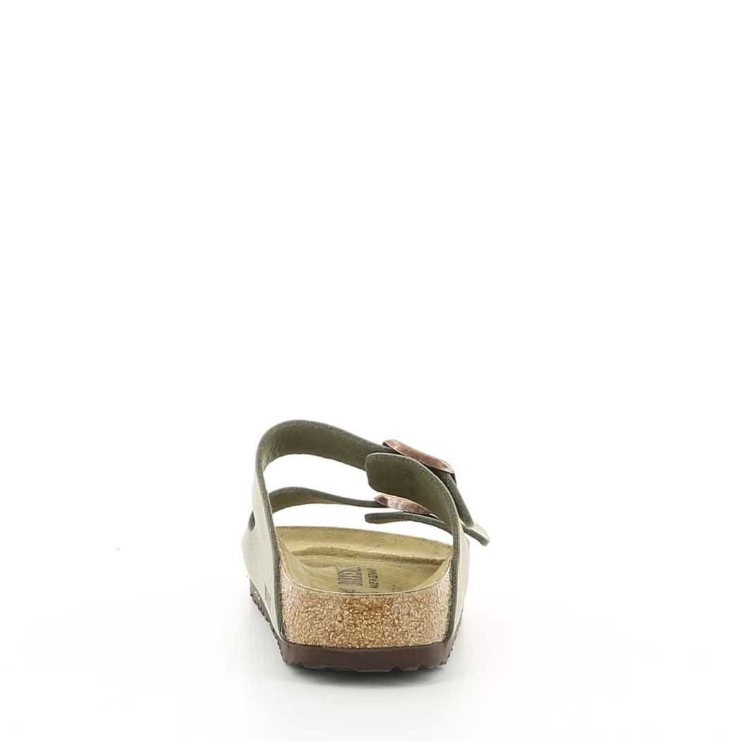 Image (3) de la chaussures Birkenstock - Mules et Sabots Gris en Cuir synthétique