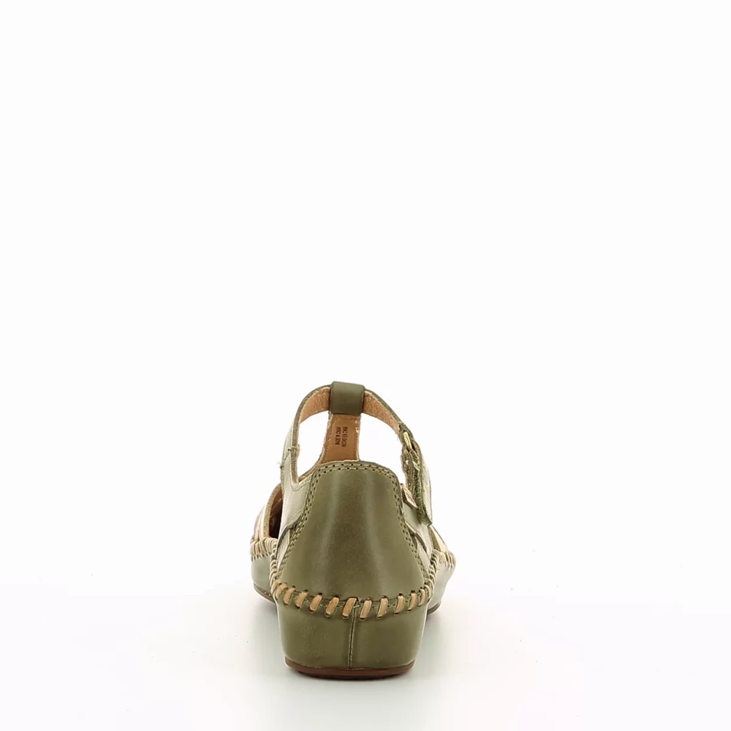 Image (3) de la chaussures Pikolinos - Ballerines Vert en Cuir