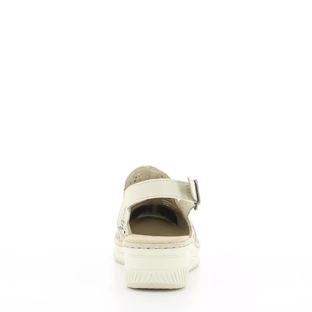 Image (3) de la chaussures Rieker - Escarpins Beige en Cuir