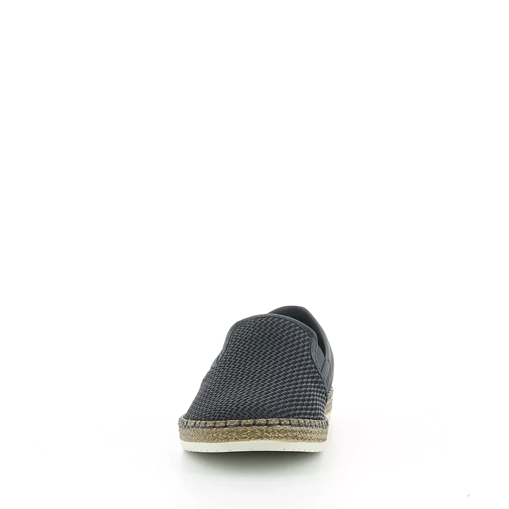 Image (5) de la chaussures Rieker - Espadrilles Bleu en Textile