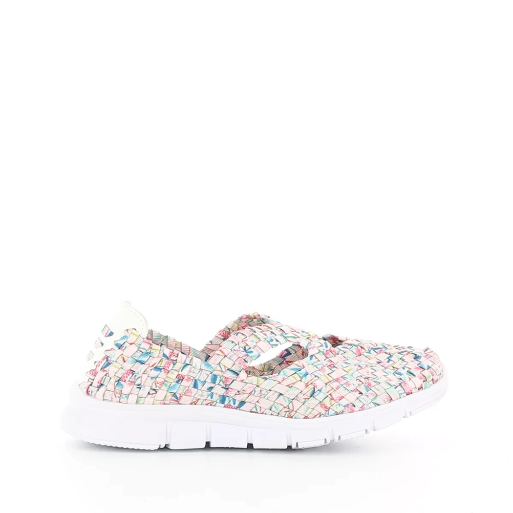 Image (2) de la chaussures New Run - Ballerines Rose en Textile