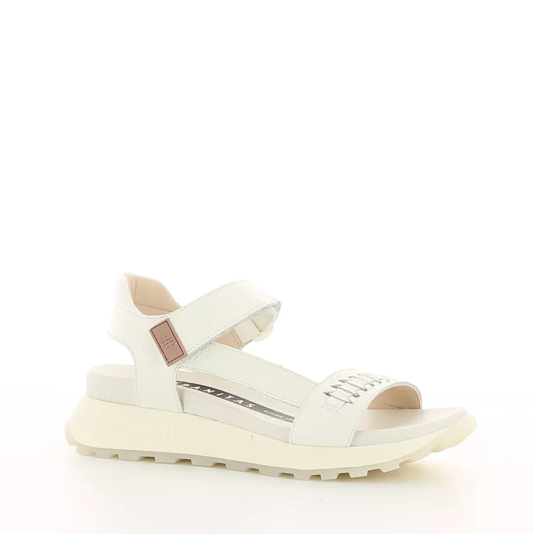 Image (1) de la chaussures Hispanitas - Sandales et Nu-Pieds Blanc en Cuir