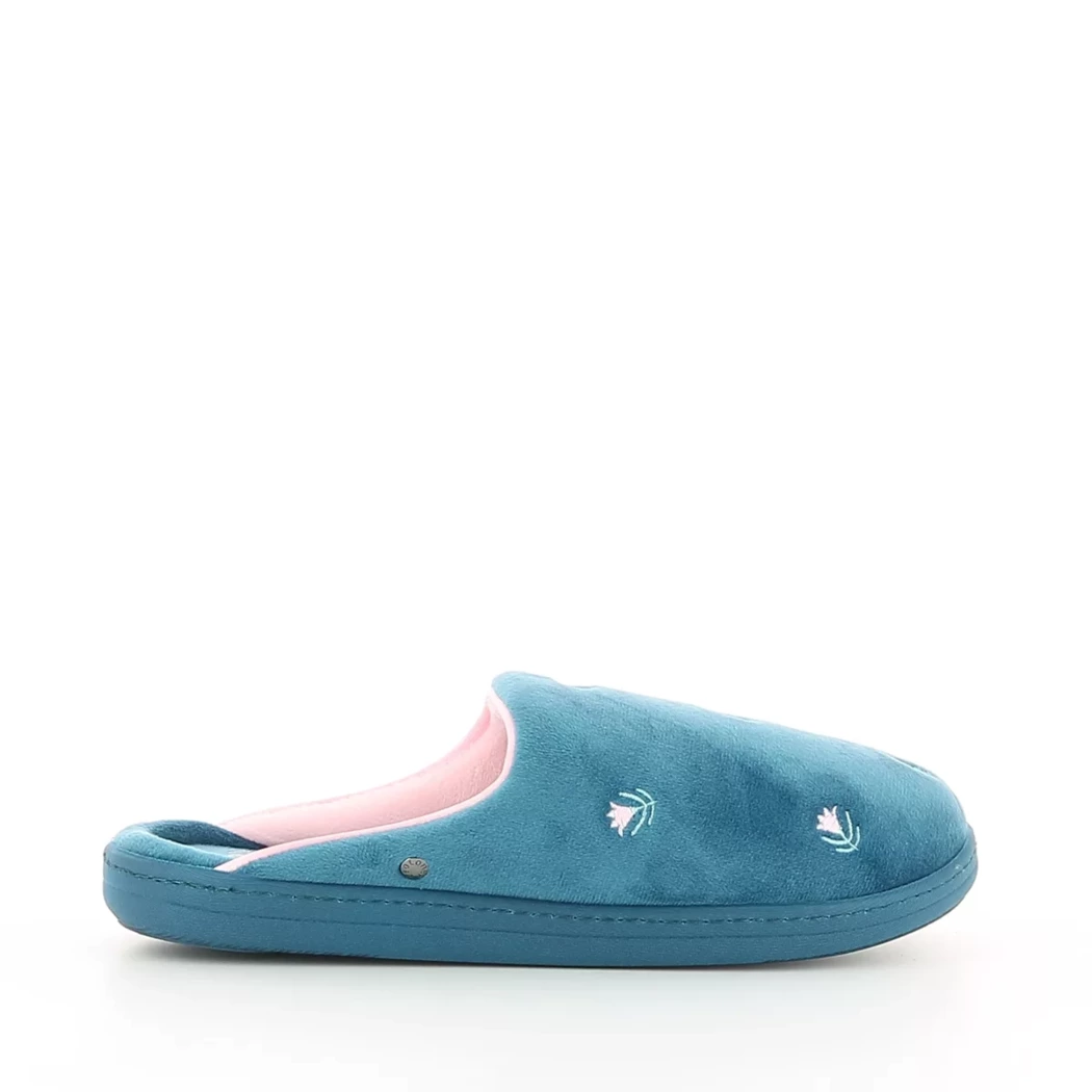 Image (2) de la chaussures Isotoner - Pantoufles et Chaussons  en Textile