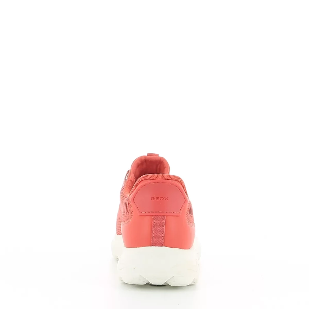 Image (3) de la chaussures Geox - Baskets Rouge en Textile