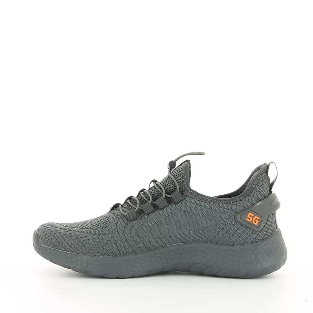 Image (4) de la chaussures New Run - Baskets Gris en Textile