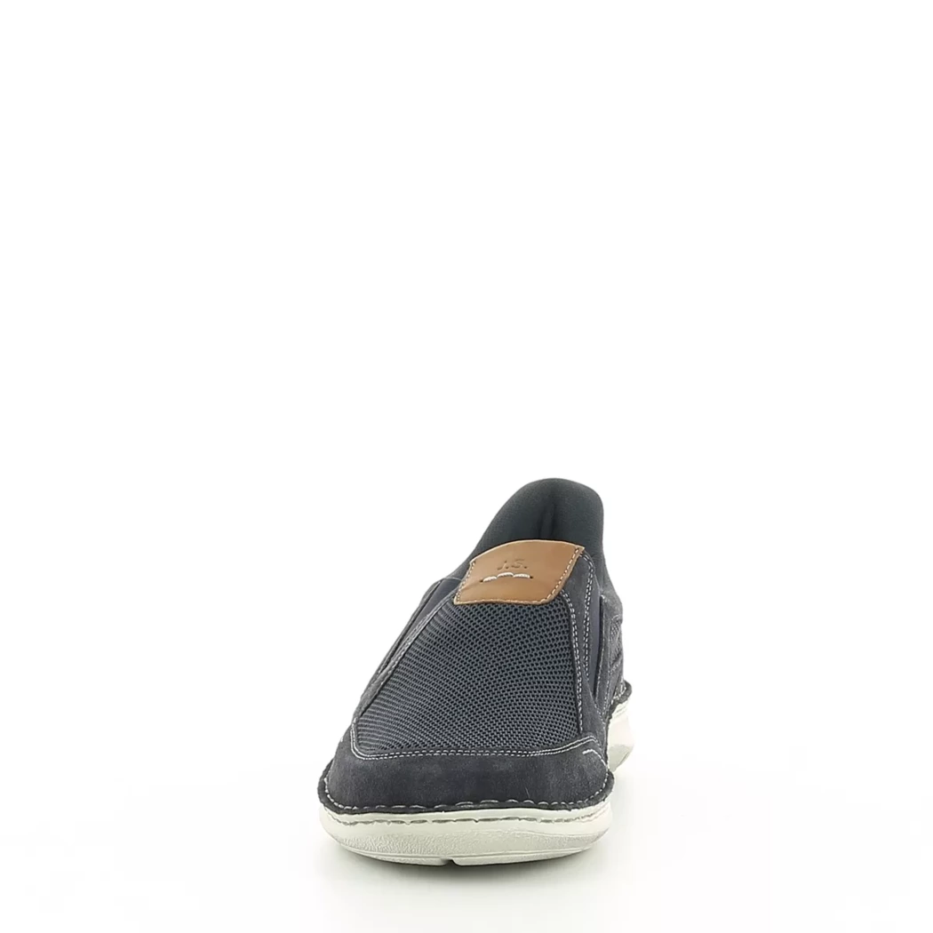 Image (5) de la chaussures Josef Seibel - Mocassins Bleu en Cuir nubuck