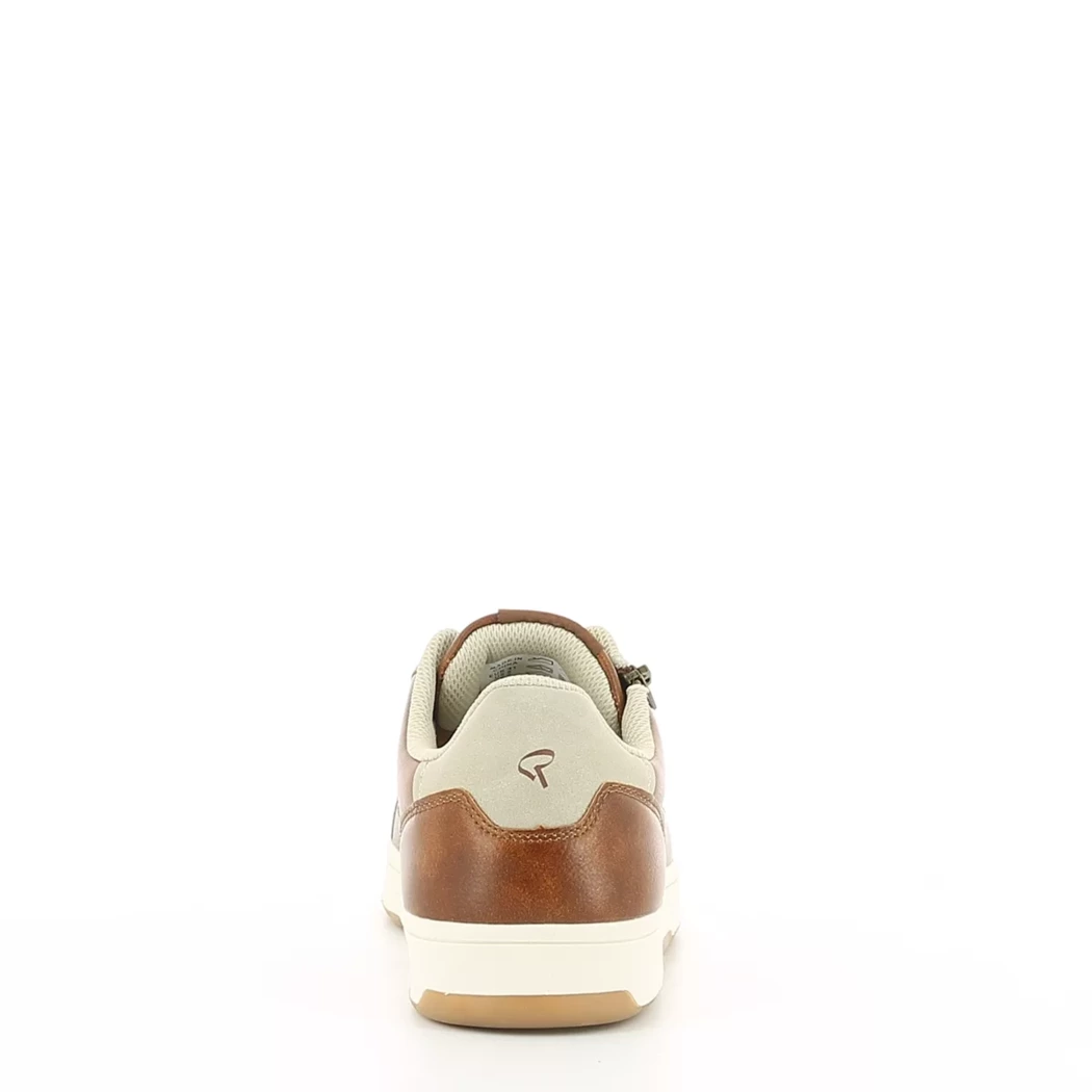 Image (3) de la chaussures Redskins - Baskets Cuir naturel / Cognac en Cuir synthétique