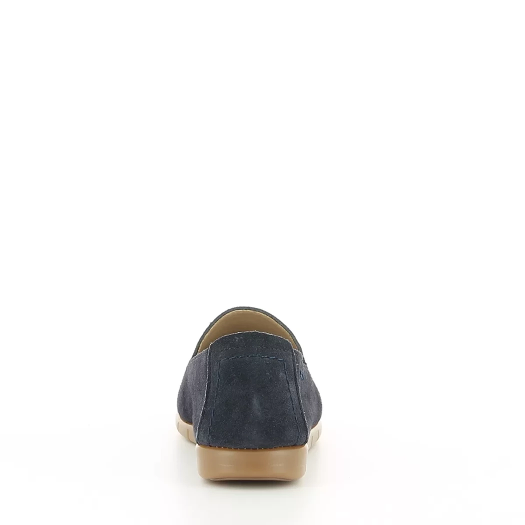 Image (3) de la chaussures Diabolo Studio - Mocassins Bleu en Cuir nubuck