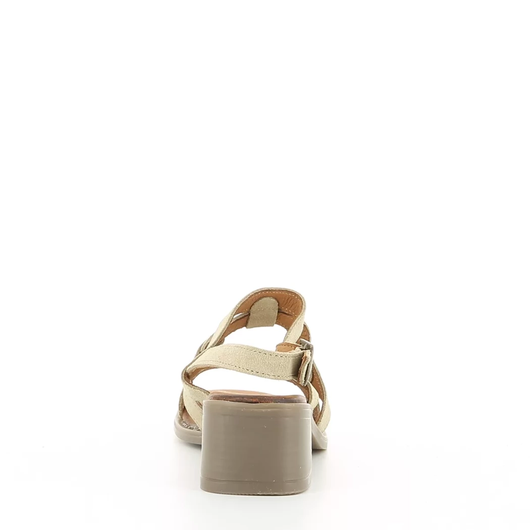 Image (3) de la chaussures Diabolo Studio - Sandales et Nu-Pieds Beige en Cuir nubuck