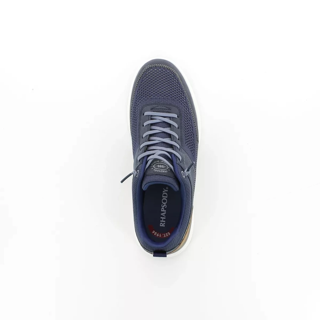Image (6) de la chaussures Rhapsody - Baskets Bleu en Textile