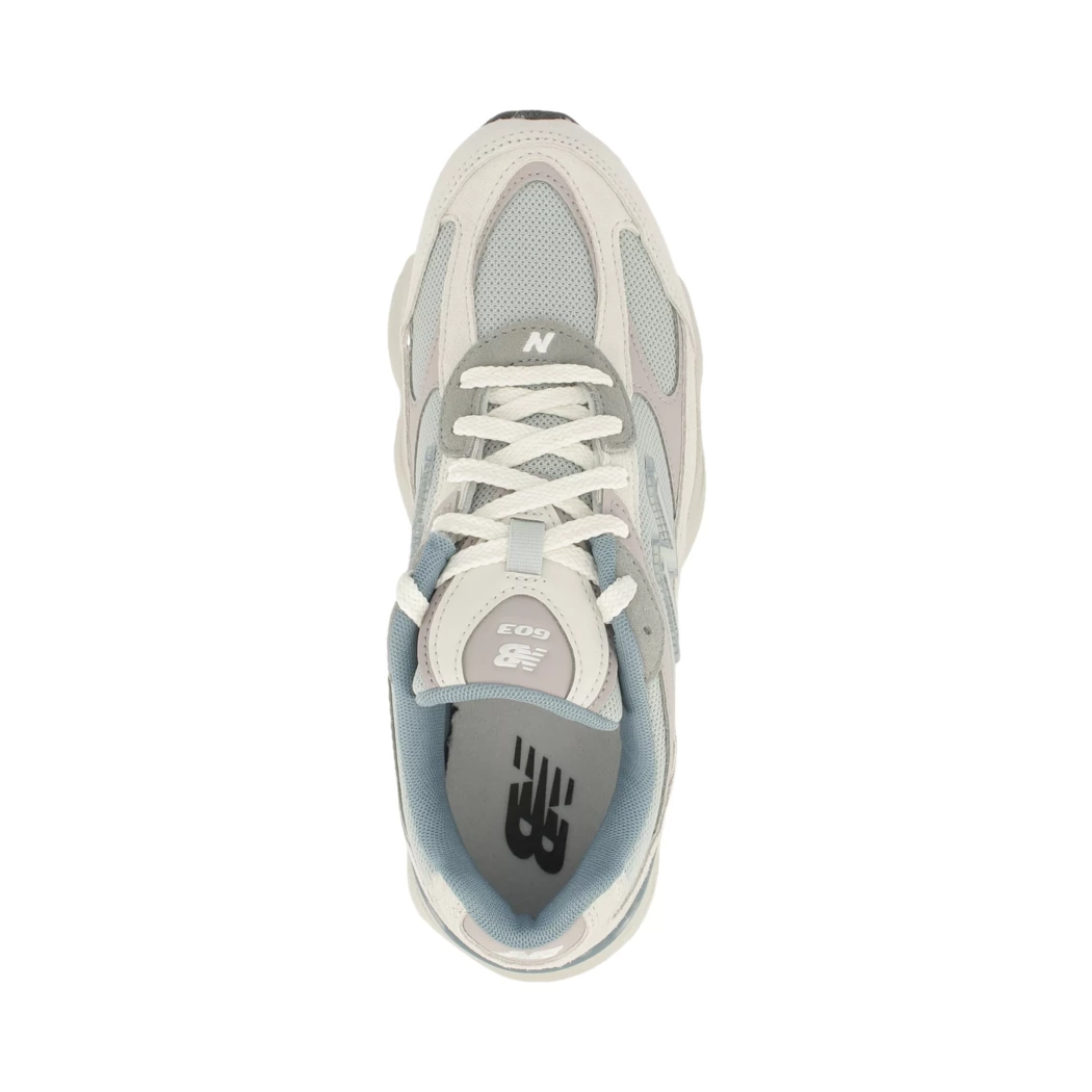 Image (6) de la chaussures New Balance - Baskets Bleu en Cuir nubuck