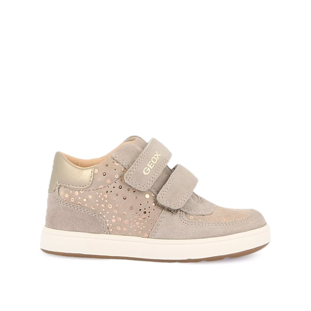 Image (2) de la chaussures Geox - Bottines Taupe en Cuir nubuck