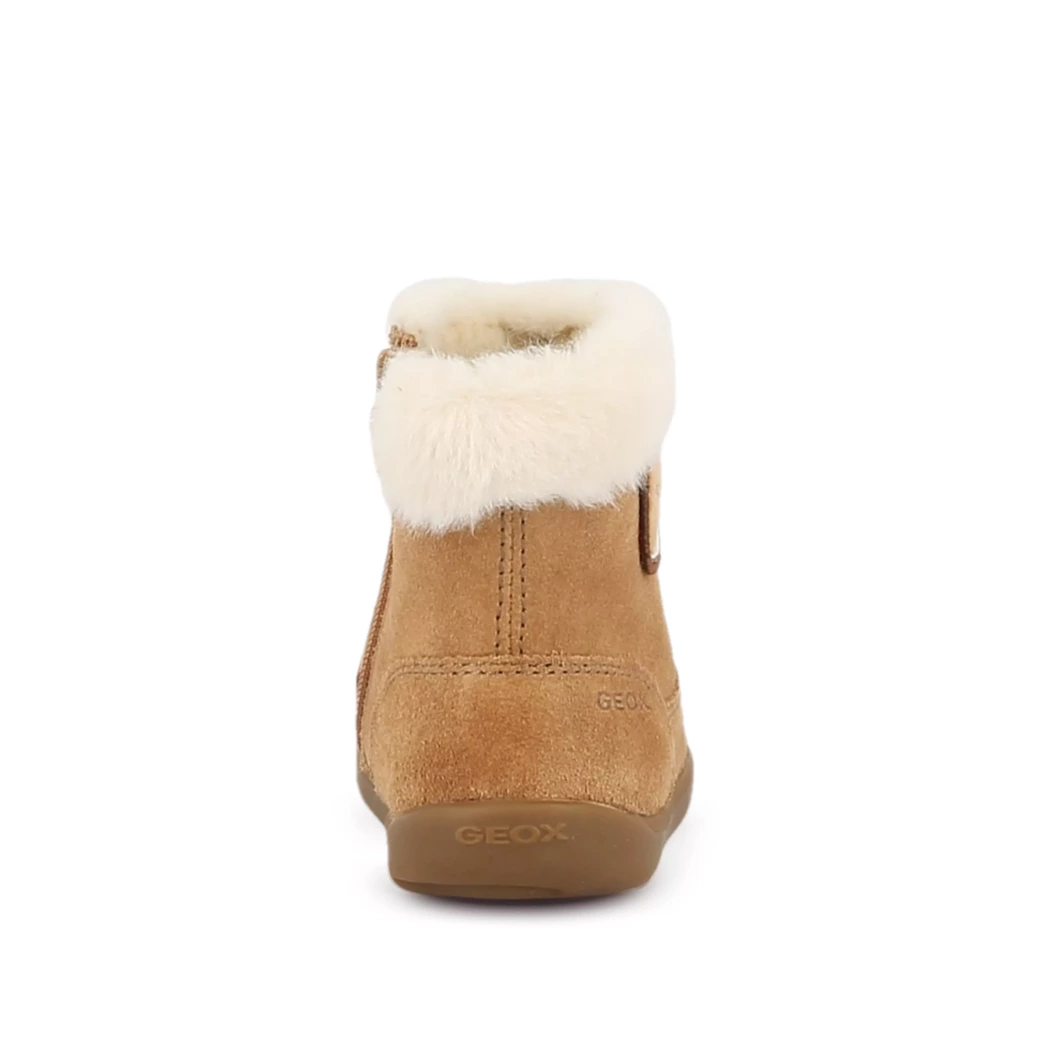 Image (3) de la chaussures Geox - Boots Cuir naturel / Cognac en Cuir nubuck