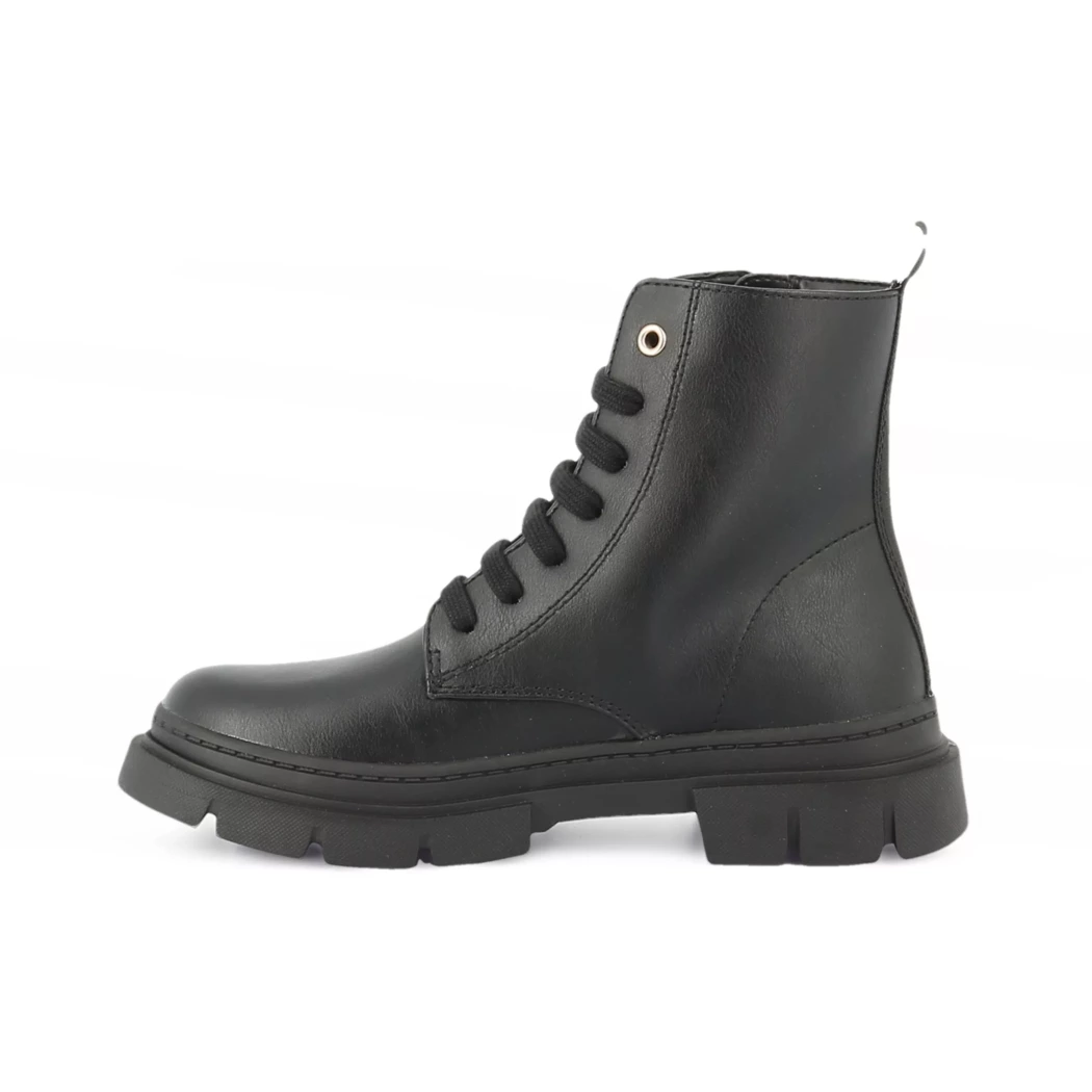 Image (4) de la chaussures Geox - Bottines Noir en Cuir synthétique