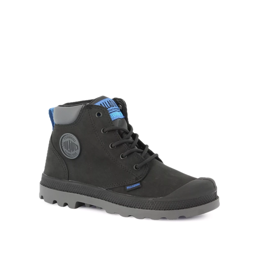 Image (1) de la chaussures Palladium - Bottines Noir en Cuir nubuck
